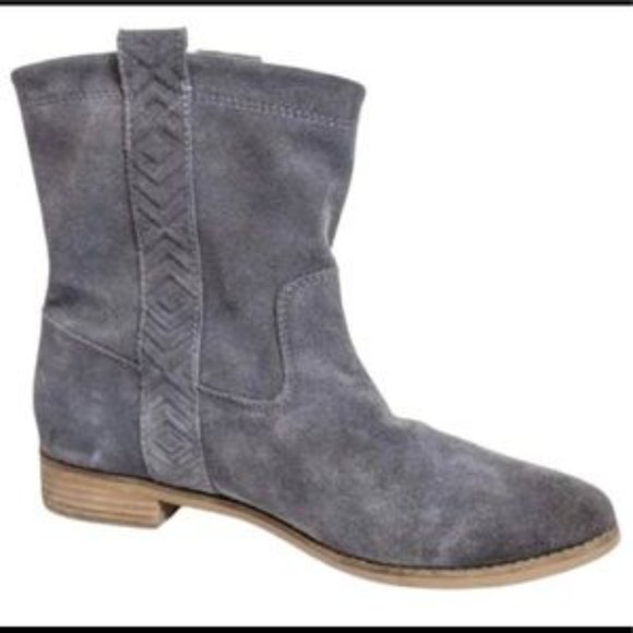 TOMS  Gray/Blue  Castlerock Suede Boots 7.5 - Picture 3 of 11